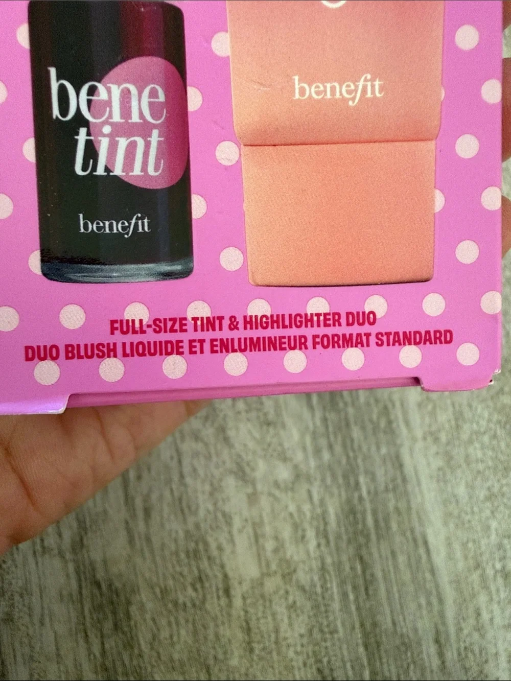 Benefit Benetint & Dew-la-la Duo — Deep Berry Tint with Peach-Pink Highlighter